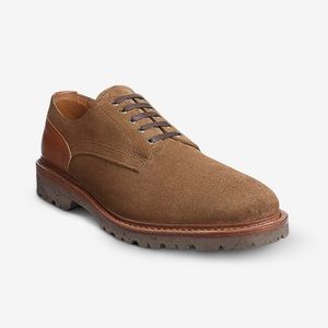 Discovery Suede Derby Shoe by Allen Edmonds. Perfect for wide feet